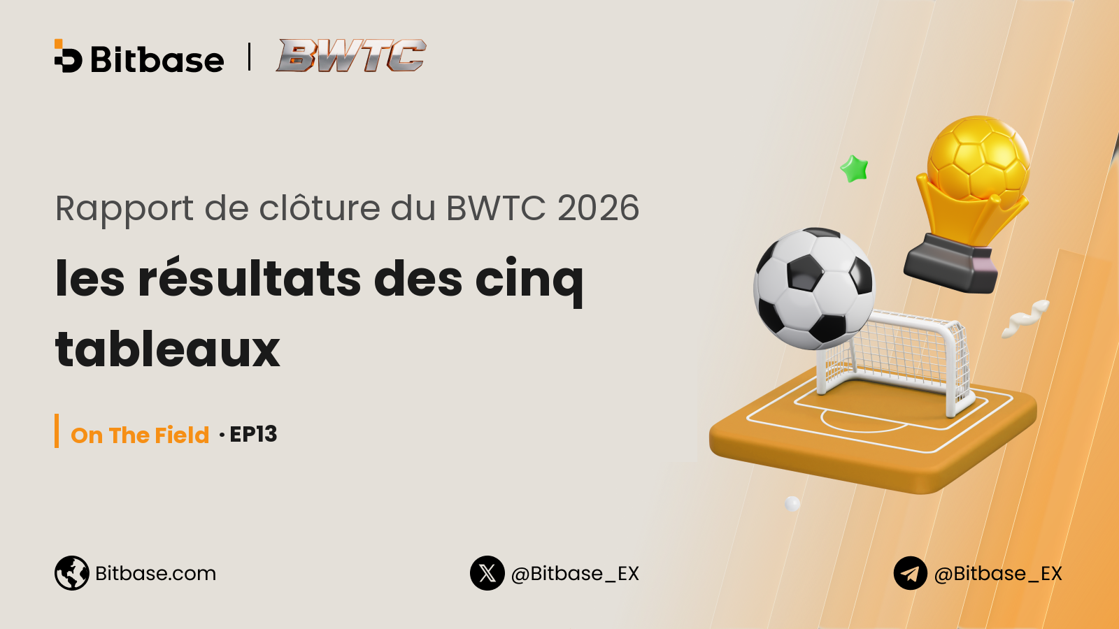 Rapport de clôture du BWTC 2026 : les résultats des cinq tableaux