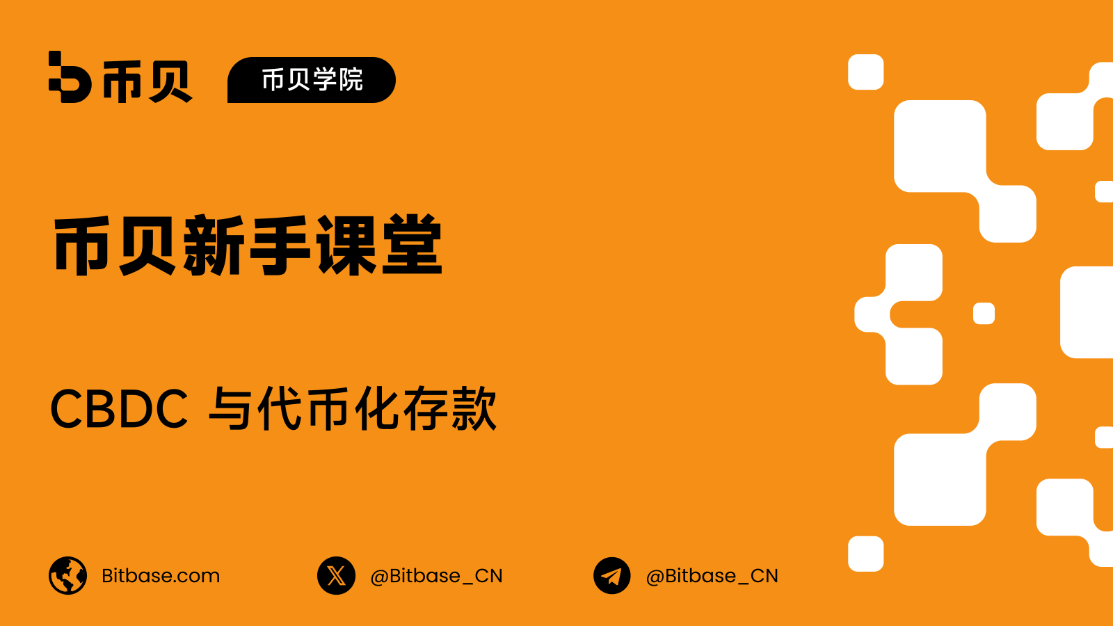 CBDC 与代币化存款
