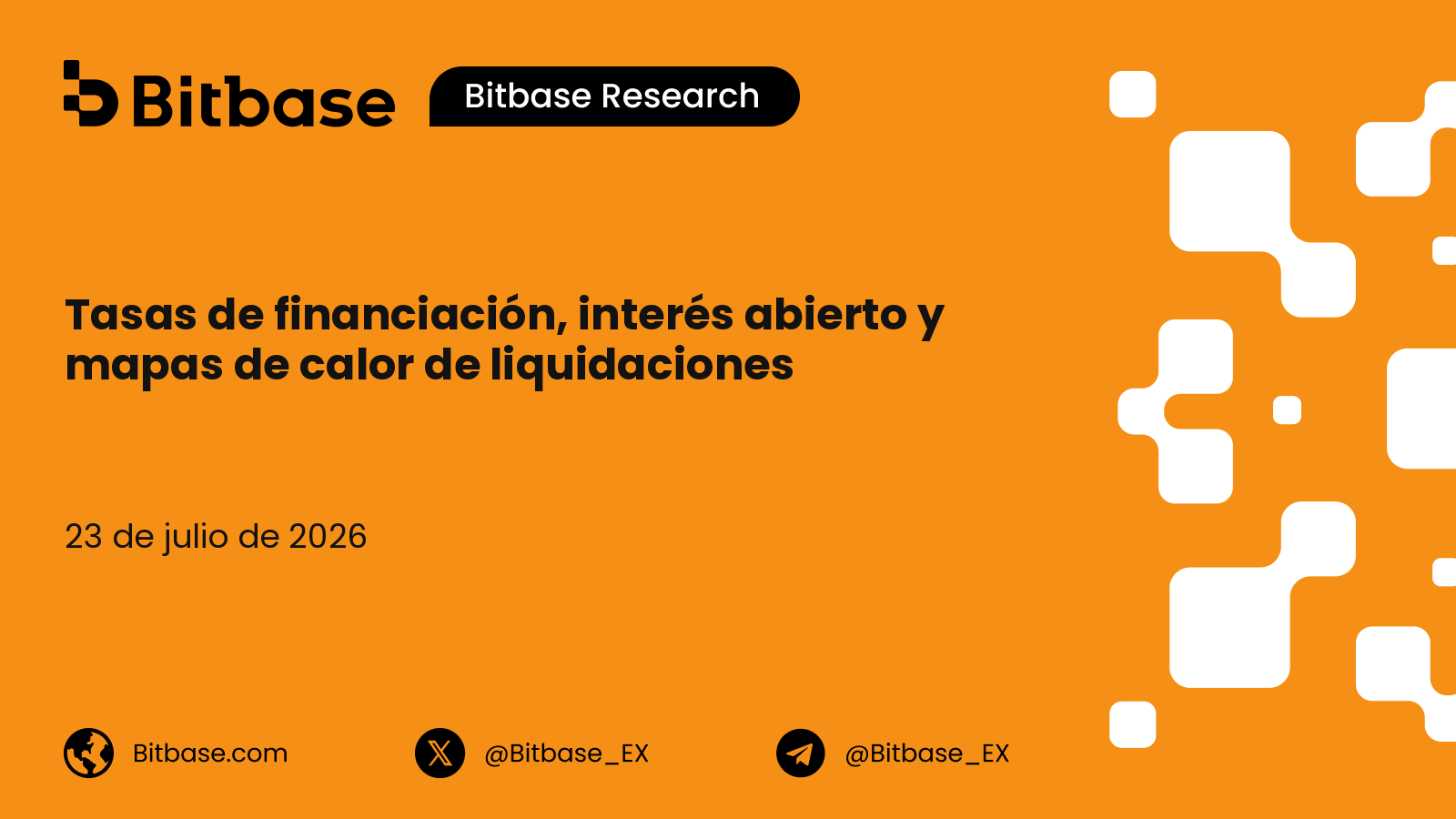 Tasas de financiación, interés abierto y mapas de calor de liquidaciones: un modelo de estrés de posicionamiento en derivados
