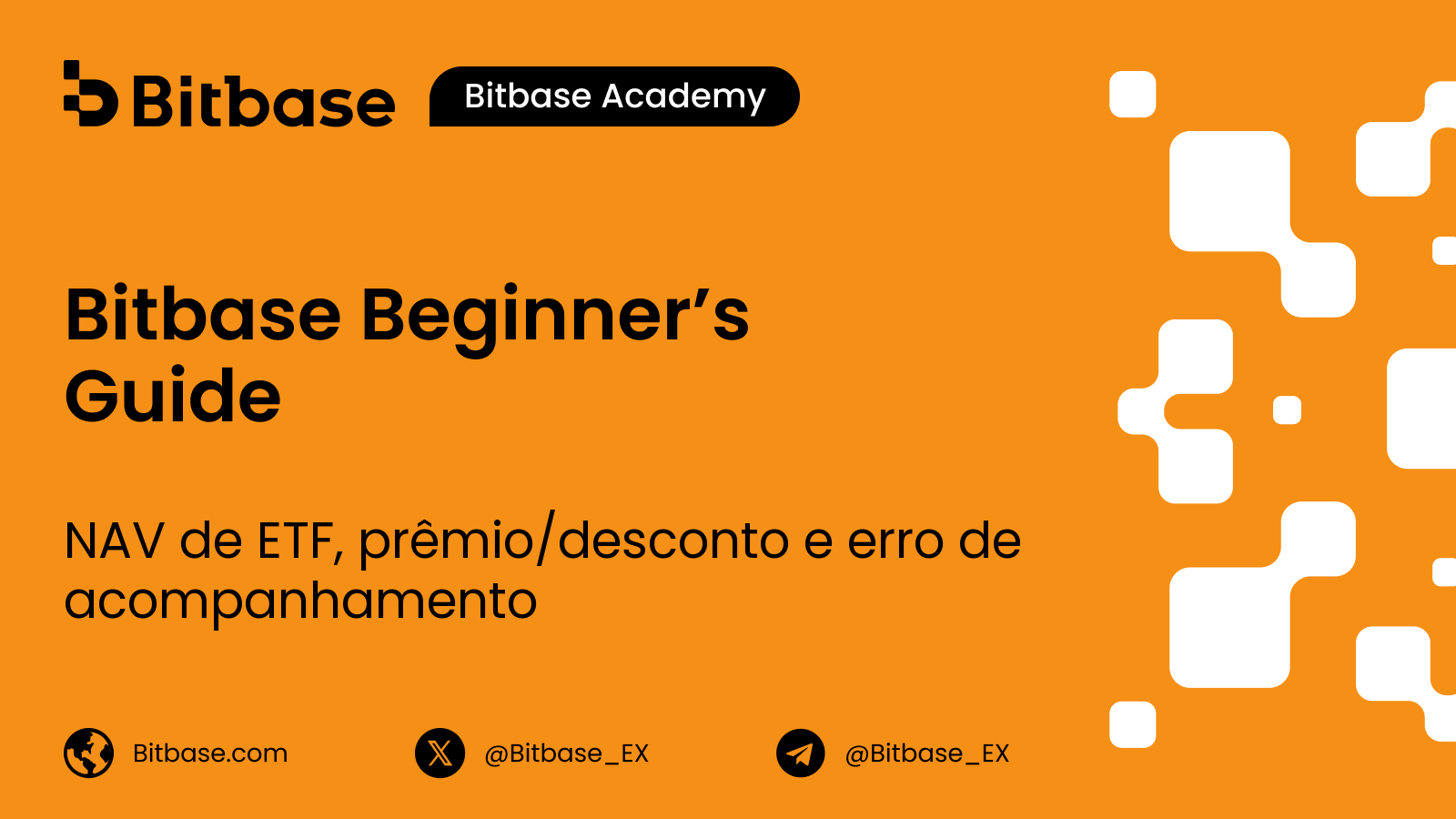 NAV de ETF, prêmio/desconto e erro de acompanhamento