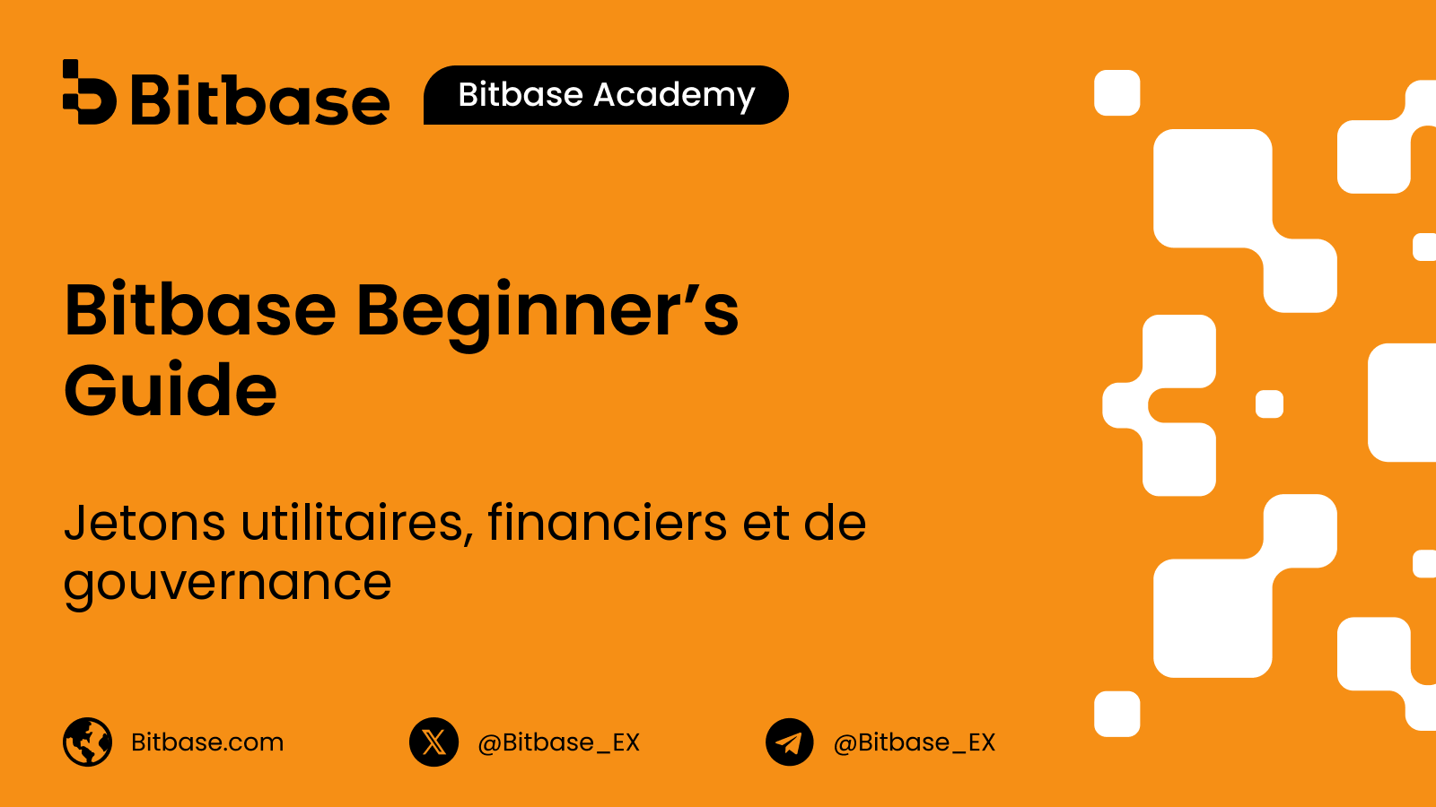 Jetons utilitaires, financiers et de gouvernance